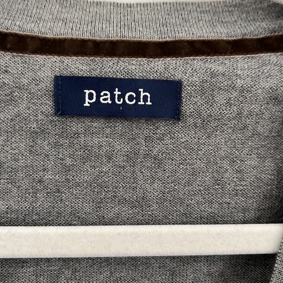 Patch 100%wool‎ sweater cardigan - Picture 3 of 5